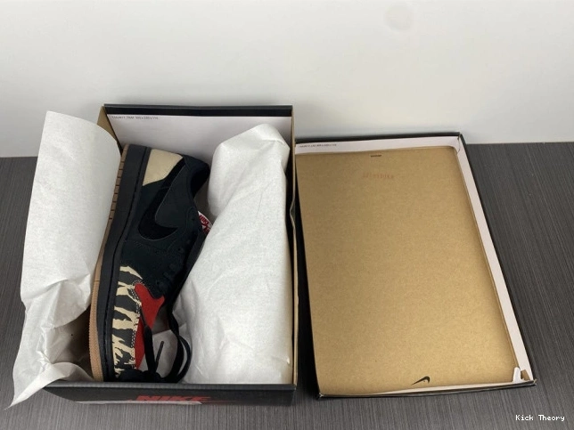 Kicktheory SoleFly x Air Jordan DN3400-001 1 Low Carnivore 0815